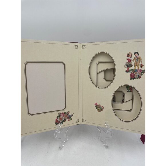 A Victorian Mothers Album 1995 Floral Borders & Ribbon Closure - Picture 3 of 5